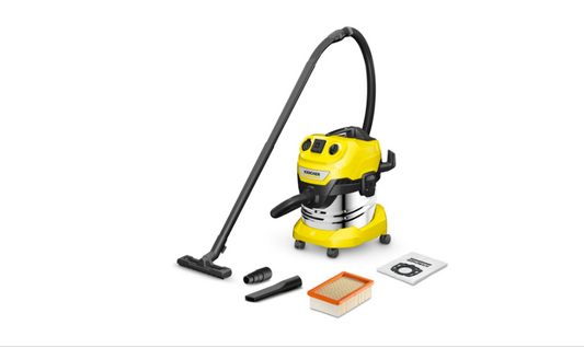 🛠️ Location Aspirateur de Chantier Eau & Poussières – Kärcher WD 4 – 21 kPa / 20 L